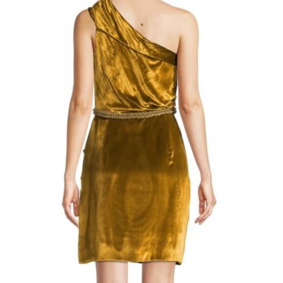 Ralph & Russo Swarovski crystal velvet draped mini - Picture 3 of 3